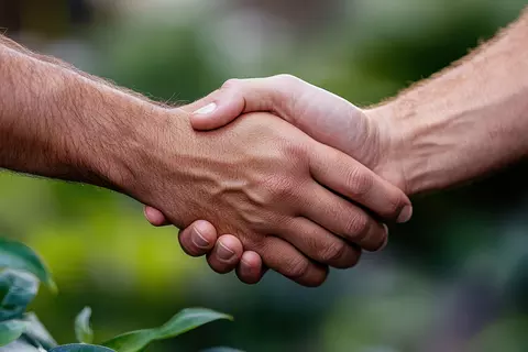 Handshake Arbeitgeberversprechen